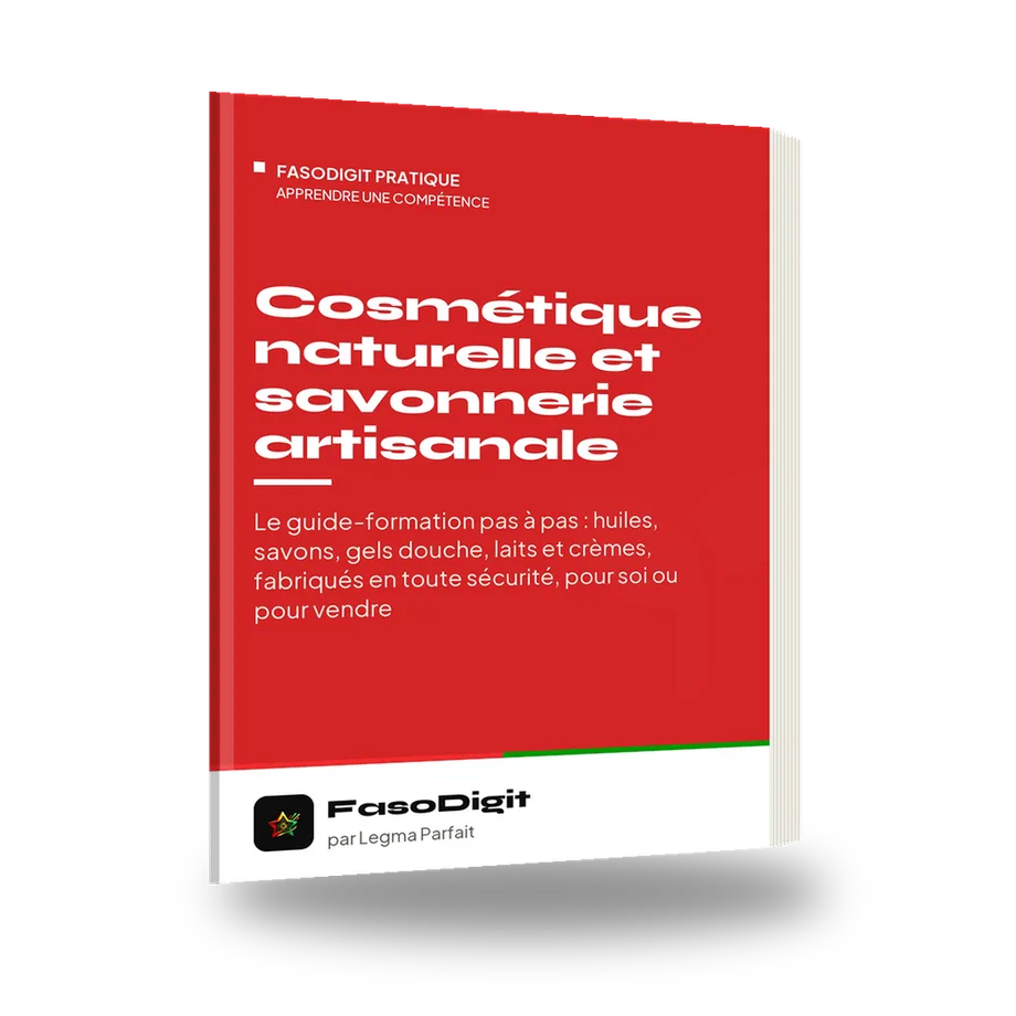 Couverture du guide Cosmétique naturelle et savonnerie artisanale