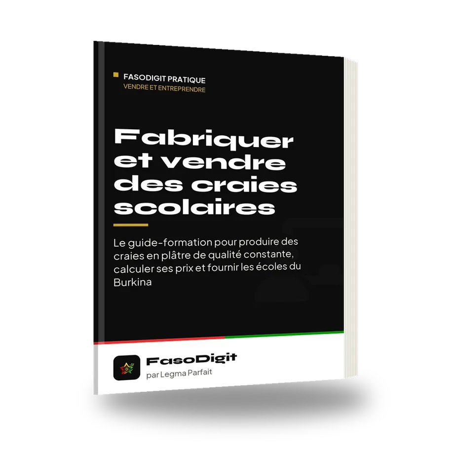 Couverture du guide Fabriquer et vendre des craies scolaires