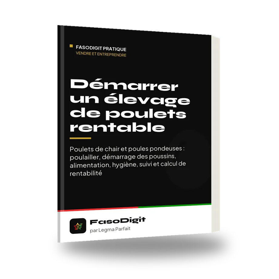 Couverture du guide Démarrer un élevage de poulets rentable