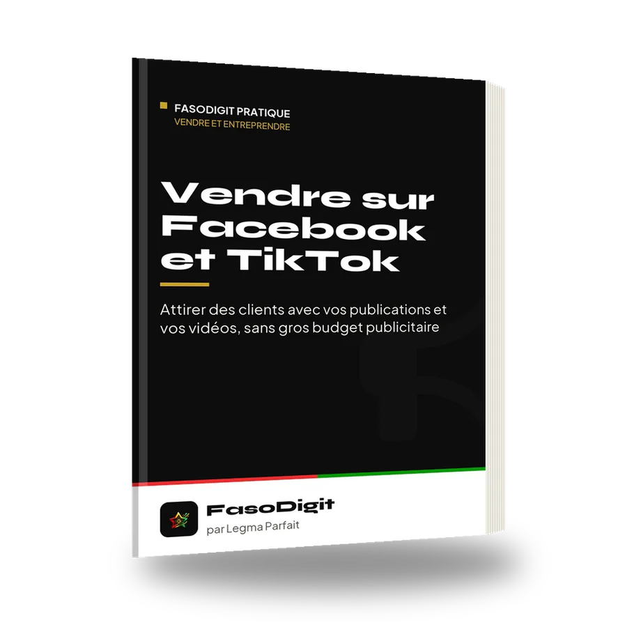 Couverture du guide Vendre sur Facebook et TikTok