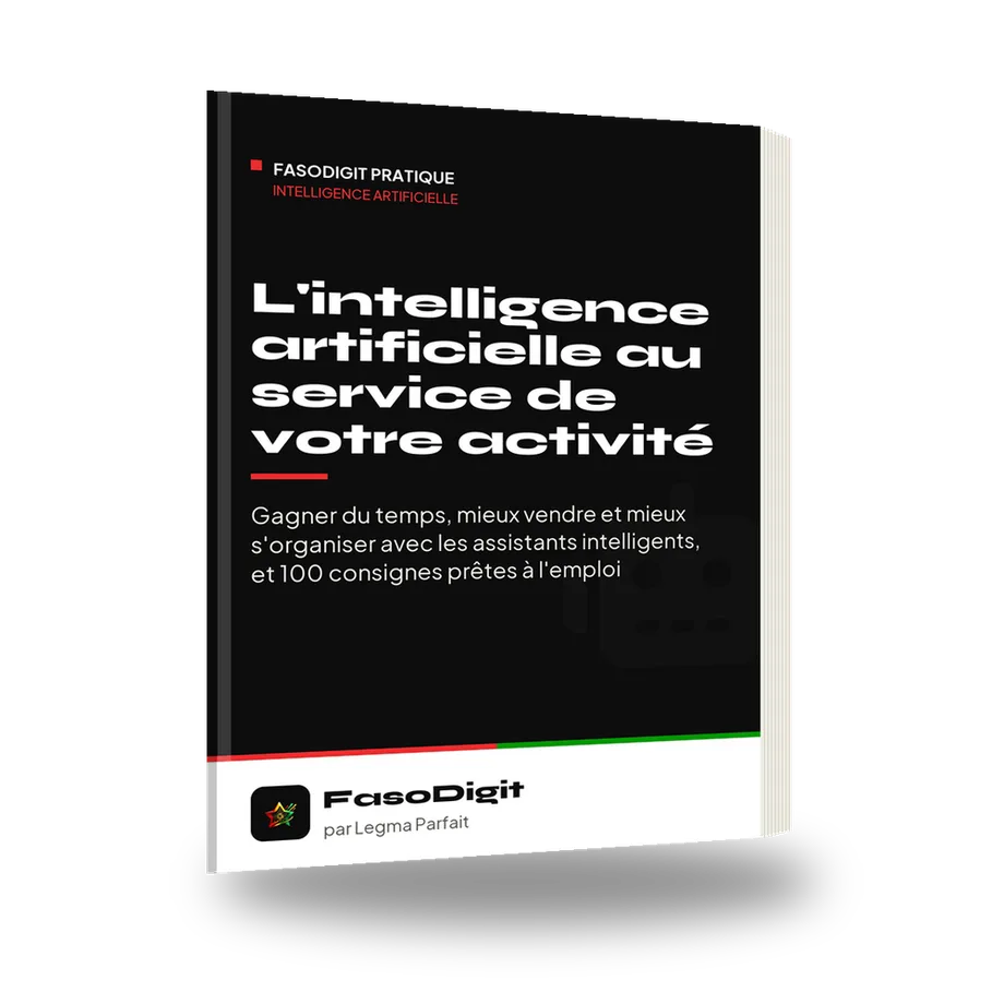 Couverture du guide L'intelligence artificielle au service de votre activité