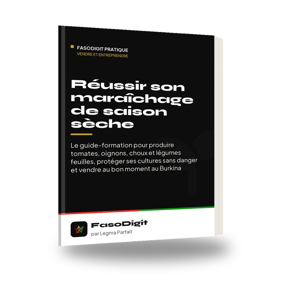 Couverture du guide Réussir son maraîchage de saison sèche
