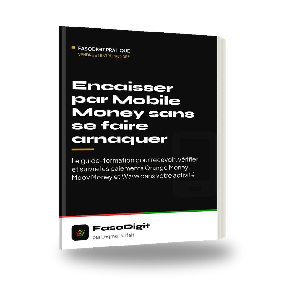 Couverture du guide Encaisser par Mobile Money sans se faire arnaquer