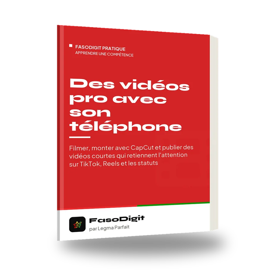 Couverture du guide Des vidéos pro avec son téléphone
